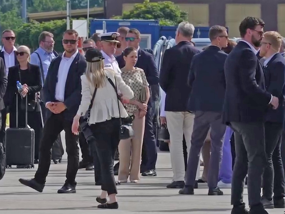 Mirabela Grădinaru s-a făcut remarcată în Polonia. Cum s-a afișat alături de președintele Nicușor Dan, la vizita oficială