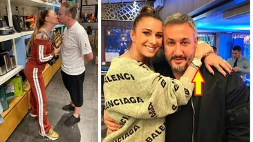 Anamaria Prodan, răsfățată de soțul ei cu un ceas de lux, acoperit cu zeci de diamante albe! Suma enormă plătită de Laurențiu Reghecampf pentru superba bijuterie