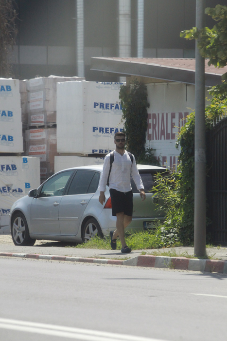 Marius Elisei a înfruntat vitejește canicula / Sursă foto: CANCAN