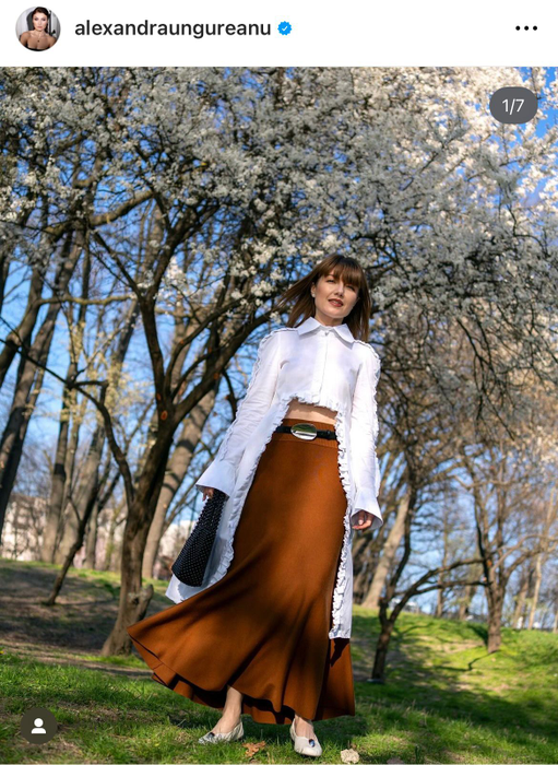 A devenit în timp mult mai sigură pe ea Sursa: Instagram.com/alexandraungureanu