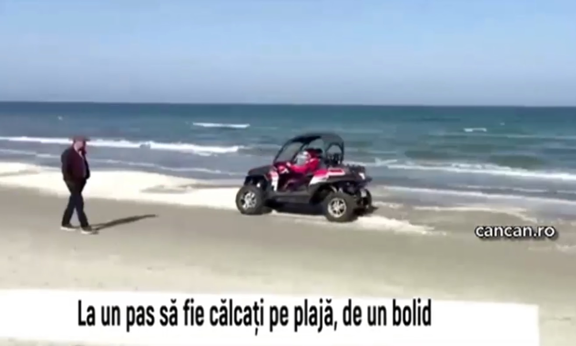 Scene halucinante surprinse cu puțin timp înainte de accident