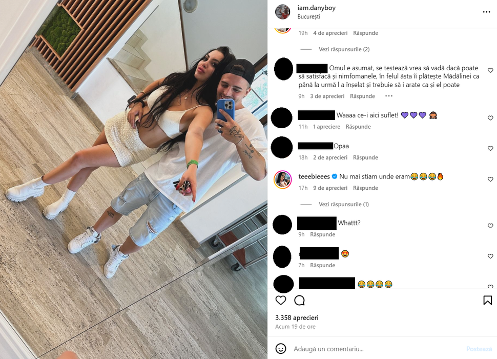Dany Boy și ispita Maria Tebieș, aspru criticați după ce au pozat împreună! Pe ea au jignit-o cel mai grav, pe el l-au…
