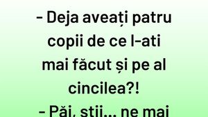 BANC | Al cincilea copil