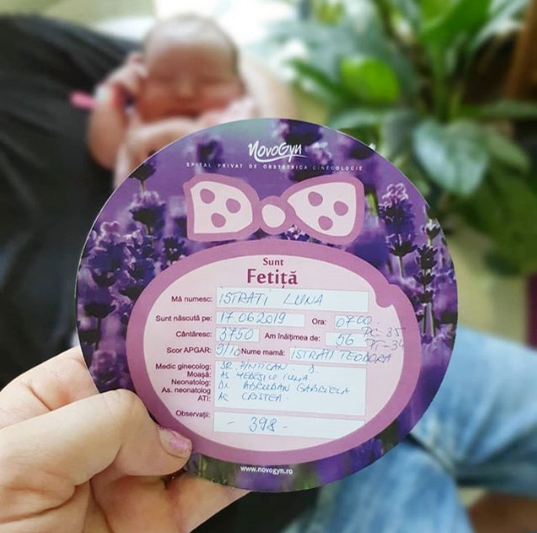 Soția lui Don Baxter, probleme în sala de nașteri: “Sergiu nu s-a mișcat de lângă mine”. Cum se simt Teo și Luna, care a fost deja prezentată întregii lumi