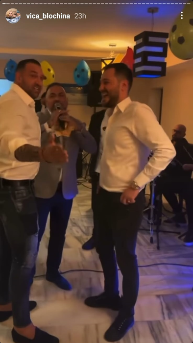 Alex Bodi, dedicații cu bani pentru Vica Blochina la Sorinel Puștiu! La câteva ore de la party, fosta balerina s-a filmat goală | FOTO