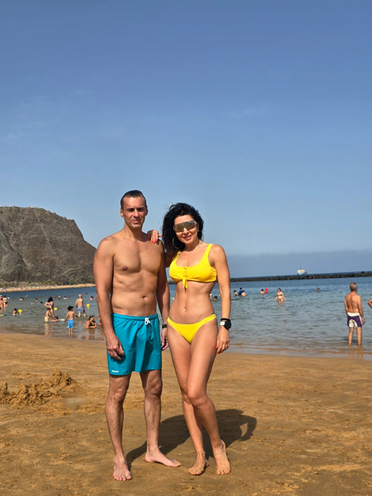 Carmen Burmă și Mircea Badea, în vacanță în Tenerife/ Sursa foto: Instagram