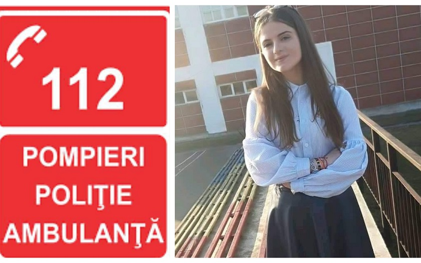 Alexandra, adolescenta care a sunat de trei ori la 112, fără a primi ajutor