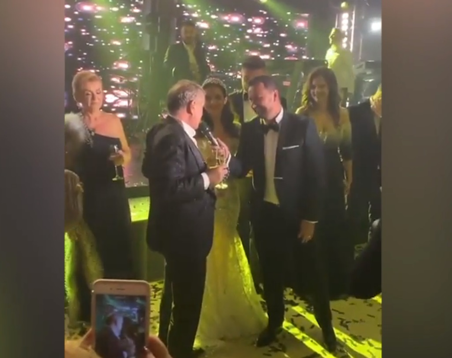 Gigi Becali și-a însurat fiica, pe Theodora