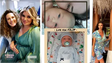Gina Pistol și Christina ICH și-au unit forțele ca să salveze un bebeluș: “Luptăm pentru Filip”. Băiețelul a fost diagnosticat cu o maladie rară