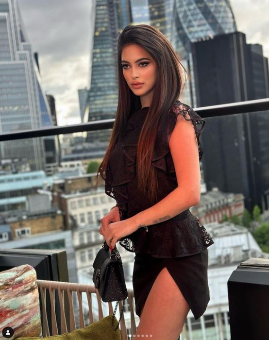 Eva Zaharescu, fiica Andreei Berecleanu/ sursă foto: Instagram