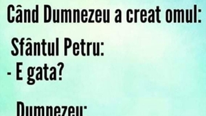 BANC | Ce s-a întâmplat când Dumnezeu a creat omul, de fapt