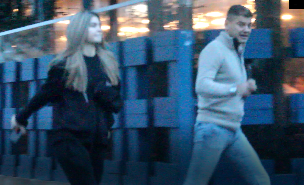 Ioana și Cristian Boureanu au ieșit din restaurant (Sursa foto: CANCAN.RO)