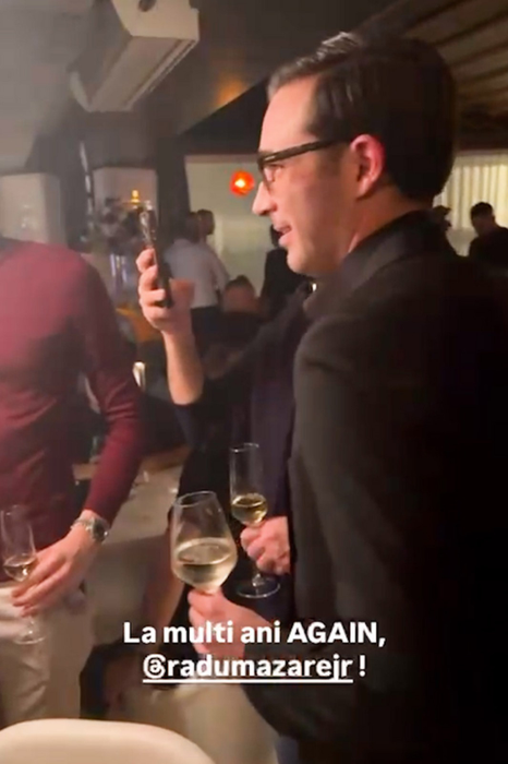 Aniversare cu ștaif la It Cucina! Radu Mazăre Jr. a făcut paranghelie mare + Pescobar nu a lipsit din peisaj