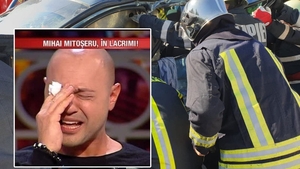 Mihai Mitoșeru divorțează de Noemi. În anul 2000, prezentatorul a provocat un accident rutier în care logodnica lui a murit