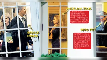 Intalnire de taina la Casa Alba. Dl si dna Smith, in Biroul Oval