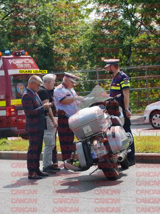 Fiica lui Eduard Uzunov, accident pe străzile Capitalei/ Foto: CANCAN.RO