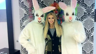 Iepurasul de Paste a venit mai devreme pentru Andreea Balan!