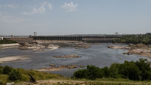 Apariție uluitoare la barajul Nova Kakhovka din Ucraina, bombardat în 2023 de Rusia. Specialiștii sunt încântați, dar și îngroziți