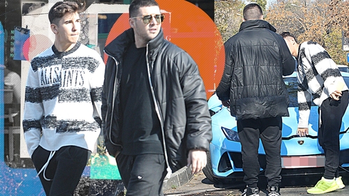 Mario Fresh, băgat în corzi de Sebastian Dobrincu. L-a scos la o cafea cu un Lamborghini de 350.000 de euro