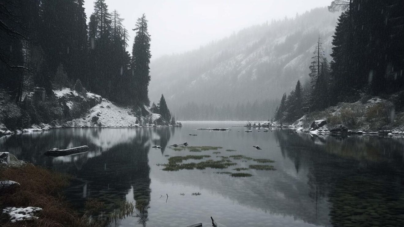 Lacul misterios din Bucegi a cărui apariţie, prevestită de vânt şi grindină, este însoţită de moartea unui om