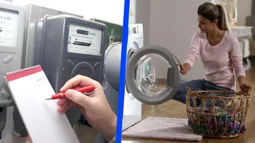 Am făcut calculul. Câți bani plătim, în factura la curent, pentru fiecare spălare cu mașina de spălat rufe
