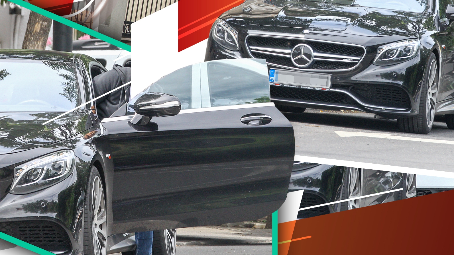 L-am filmat pe fostul consilier al lui Adrian Năstase, Remus Truică, la volanul unui Mercedes Brabus de 300.000 €