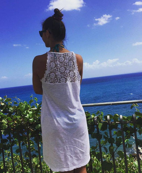 Magda Pălimariu în vacanţă în Italia