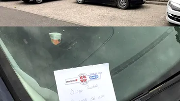Dragă prostule... Cum s-a răzbunat un șofer din Berceni pe vecinul care i-a ocupat locul de parcare. I-a lăsat un prezervativ și un bilețel cu un mesaj fabulos