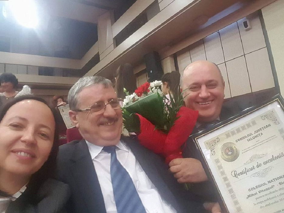 Profesorul din Ialomiţa a obţinut numeroase premii