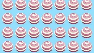 Test IQ | Numai iubitorii de dulciuri depistează bomboana intrusă în doar 7 secunde