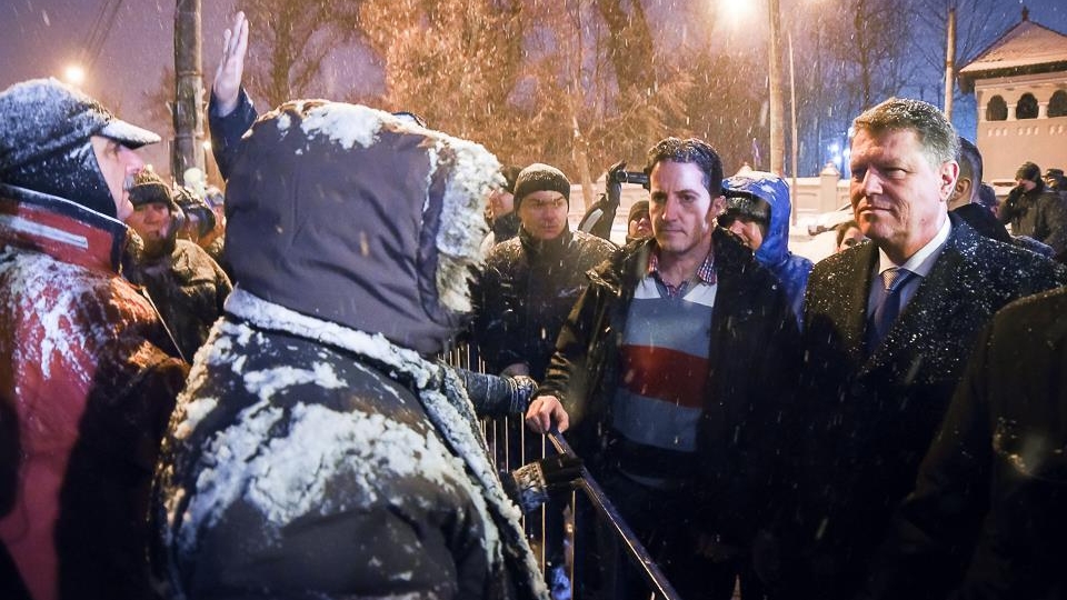 Mesajul preşedintelui Klaus Iohannis după întâlnirea cu protestatarii de la Cotroceni
