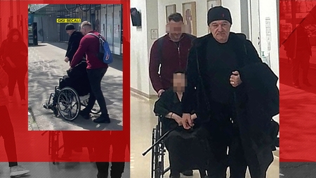Alexandrina, mama lui Gigi Becali, a ajuns în scaun cu rotile, iar milionarul îi este înger păzitor. Imaginea iubirii fără limite!