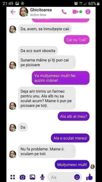 Râzi cu lacrimi! Discuţia cu Ghicitoarea Ariela a devenit virală: „Am înţeles că puteţi ghici”