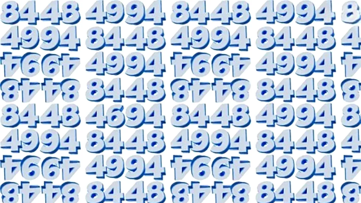 Test de logică | Descoperiți numărul 46! Geniile reușesc în 9 secunde
