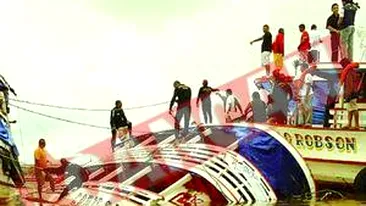 Vapor cu 110 persoane la bord, scufundat in Brazilia