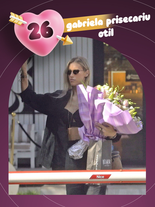 Bianca Drăgușanu, Cristina Pucean și Ramona Olaru, răsfățate peste măsură! Top 40 iubăreți cu brațele pline de flori, de Valentine’s Day