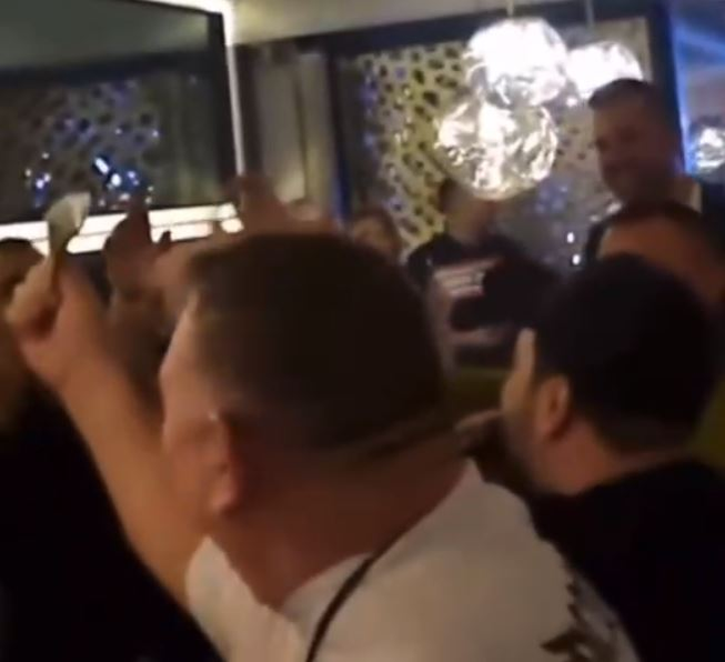 Ce a făcut Beinur în restaurantul unde Costel Caran dădea mega-petrecere cu Salam. CANCAN.RO are filmările dinaintea ”măcelului”