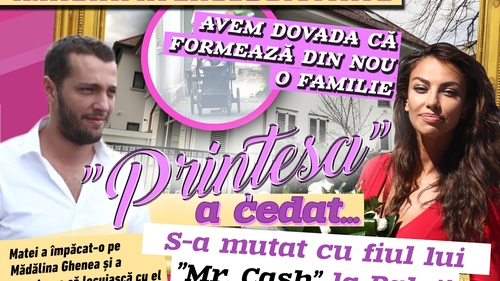 Mădălina Ghenea a cedat… S-a mutat cu fiul lui ”Mr. Cash” la Palat!