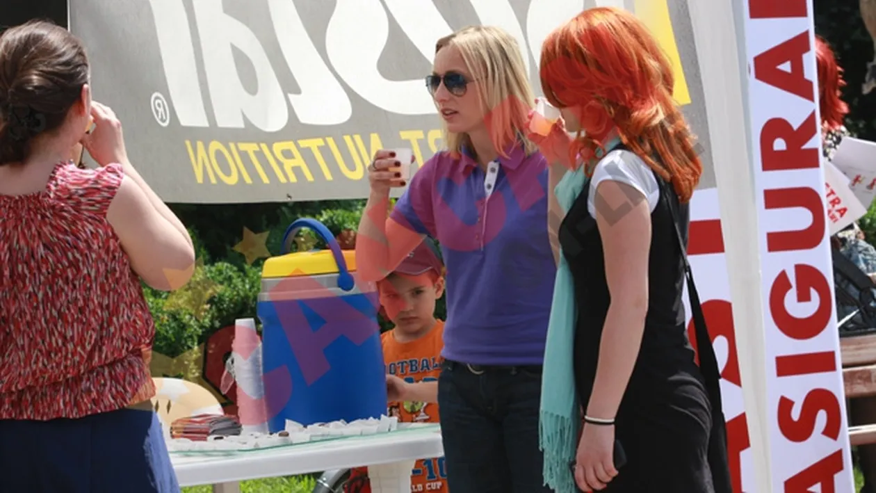 FOTO Gabi Szabo si Monica Rosu i-au indemnat pe parinti sa-si duca copiii sa faca sport!