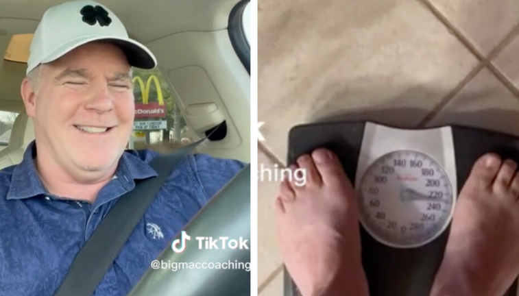 Kevin, bărbatul care a slăbit mâncând doar fast-food/ Foto: Captură video