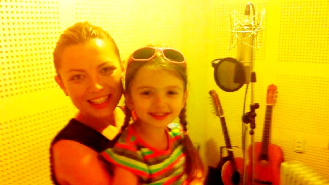 Elena Gheorghe a lansat-o in muzica pe fiica lui Laurentiu Duta! Duet cu o pustioaca de cinci ani!