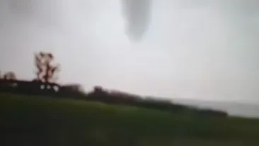 Tornada în Botoșani! Imaginile sunt spectaculoase VIDEO