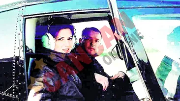 Amalia Enache a zburat cu un elicopter fara usi