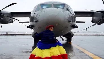 Cum a apărut Viorica, o moldoveancă din Chișinău, la parada de 1 Decembrie? Toate privirile s-au întors către ea