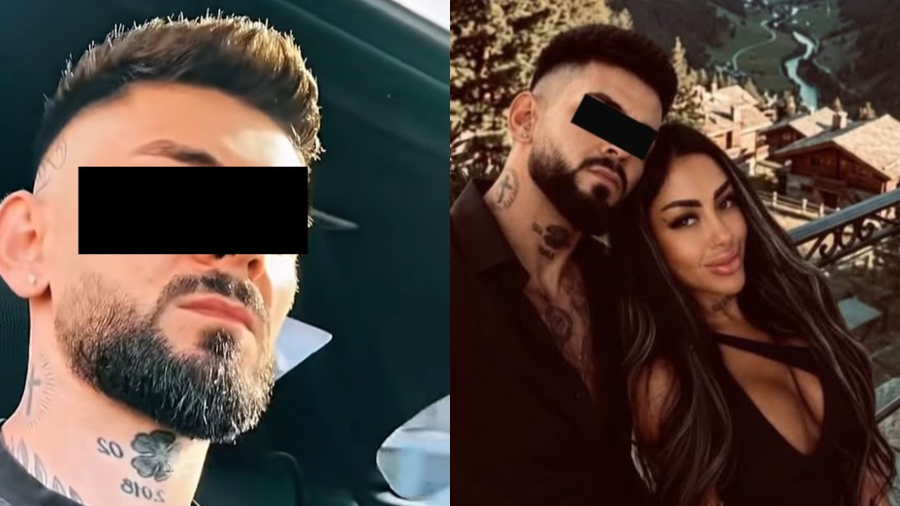 Valentina, tânăra ucisă, și iubitul ei Vlad