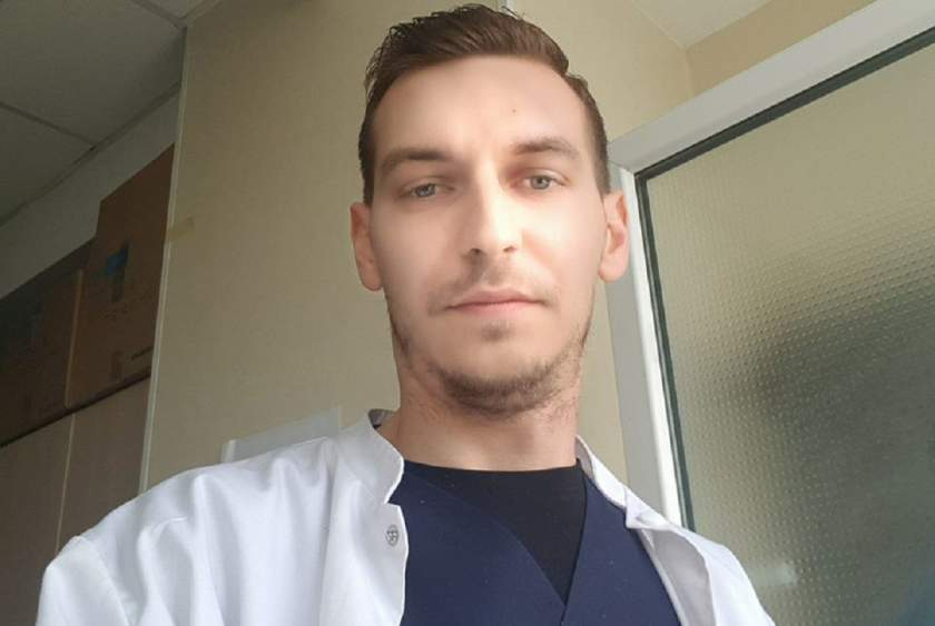 Eugen Țieranu, medicul rezident care l-a operat pe Florin Busuioc: „Nu sunt un erou. Îmi doresc să rămân în Craiova”