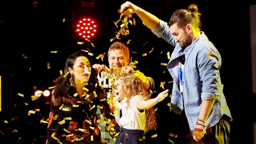 O gimnastă de 10 ani a luat Golden Buzz la “Românii au talent”! Andra a rămas fără cuvinte