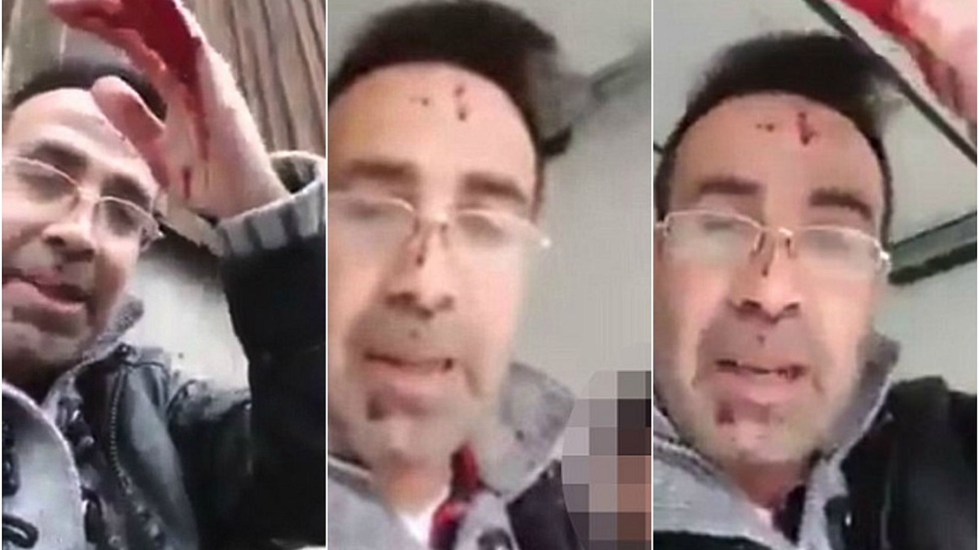 Imagini înfiorătoare! Plin de sânge, un bărbat a făcut live pe Facebook, după ce și-a înjunghiat mortal soția: „Așa sfârșești dacă îți enervezi soțul”