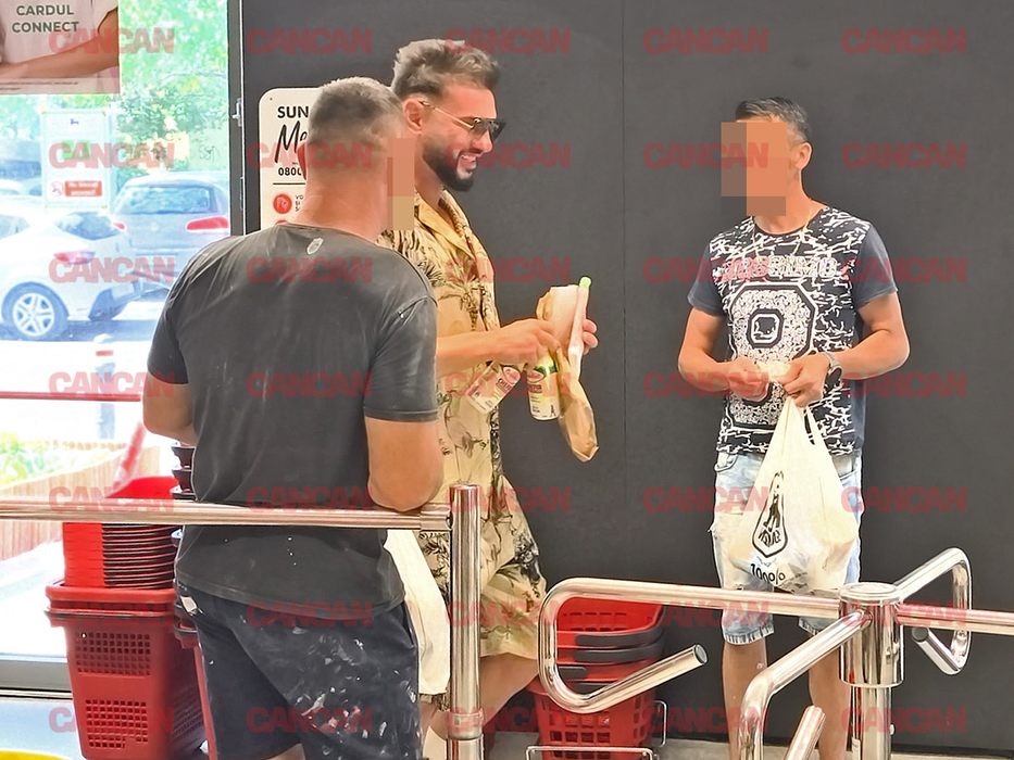 Dorian Popa și-a cumpărat produse de patiserie și sana