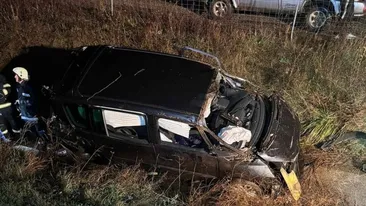 Doi tineri au murit pe loc, într-un grav accident pe A1! Ce s-a întâmplat cu maşina lor